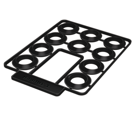 BOLSA CON 10 EMPAQUES DE PVC ANTIFUGA PARA MANGUERA, TRUPER 10381 *