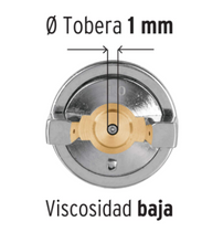 Cargar imagen en el visor de la galería, PISTOLA P/RETOQUE GRAVEDAD, HVLP, 11097 N
