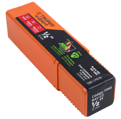 BROCA DE ALTA VELOCIDAD 1/2'' TRUPER 11166 *