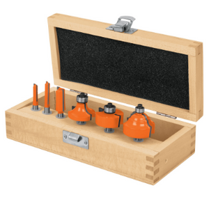 JUEGO DE 6 BROCAS PARA ROUTER, TRUPER 11359 N