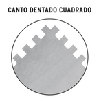 LLANA DENTADO CUADRADO TIPO ESPAÑOL, MANGO MADERA, TRUPER 11525 N