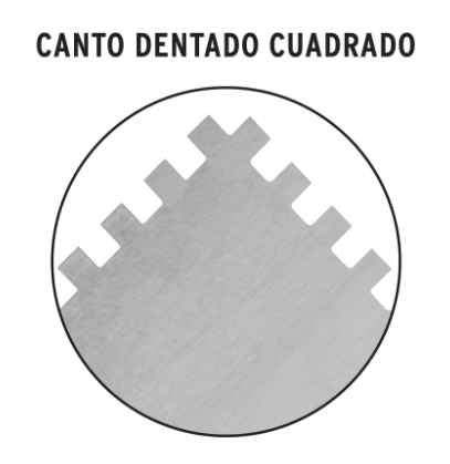 LLANA DENTADO CUADRADO TIPO ESPAÑOL, MANGO MADERA, TRUPER 11525 N