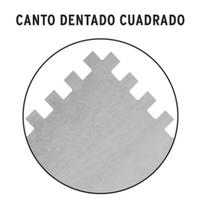 LLANA DENTADO CUADRADO TIPO ESPAÑOL, MANGO MADERA, TRUPER 11525 N