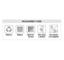 Cargar imagen en el visor de la galería, LIJA PARA MADERA PAPEL CABINET, GRANO 150
