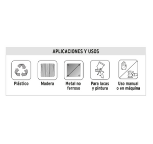 LIJA PARA MADERA PAPEL CABINET, GRANO 150