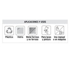 LIJA DE AGUA GRANO 100 DE CARBURO DE SILICIO, TRUPER 11619 *
