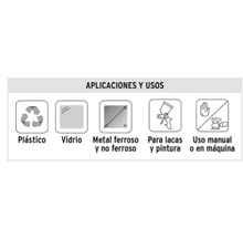 Cargar imagen en el visor de la galería, LIJA DE AGUA GRANO 280 DE CARBURO DE SILICIO, TRUPER 11625 P
