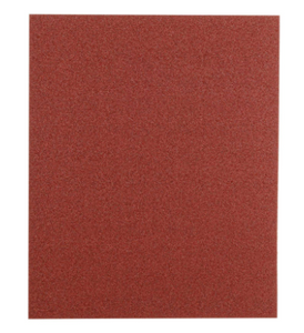 LIJA DE ESMERIL ROJA GRANO 80 DE ÒXIDO DE ALUMINIO, TRUPER 11642 *