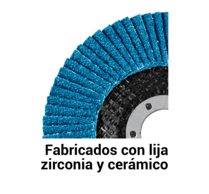 DISCO LAMINADO, TIPO 29, DIÀMETRO 4'', GRANO 120 CENTRO 5/8''