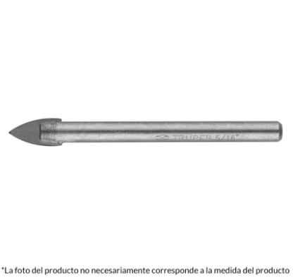 BROCA PARA VIDRIO Y AZULEJO, 3/16'' TRUPER 11701 *