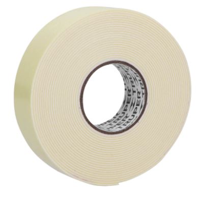 CINTA DOBLE CARA DE 25MM X 5M, TRUPER 11727 *