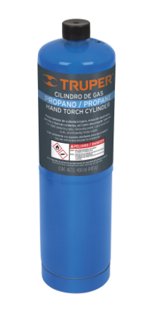 CILINDRO DE GAS PROPANO 400g TRUPER 11913 *
