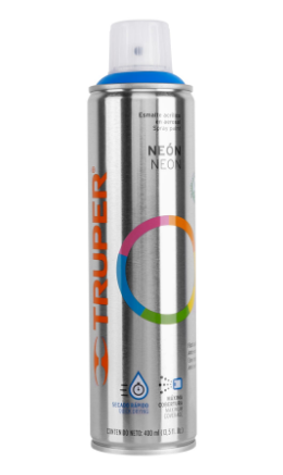 PINTURA EN AEROSOL, AZUL NEÓN, 400 ML, 12061 *
