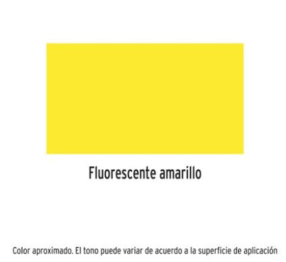 PINTURA EN AEROSOL, AMARILLO NEÓN, TRUPER 12062 *