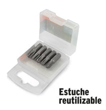 Cargar imagen en el visor de la galería, ESTUCHE CON 5 PUNTAS TORX T9 LARGO 1&#39;&#39;, TRUPER EXPERT 12194 N
