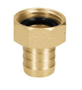 CONECTOR 3/4'' HEMBRA DE LATÓN SÓLIDO PARA MANGUERA, TRUPER 12286 *