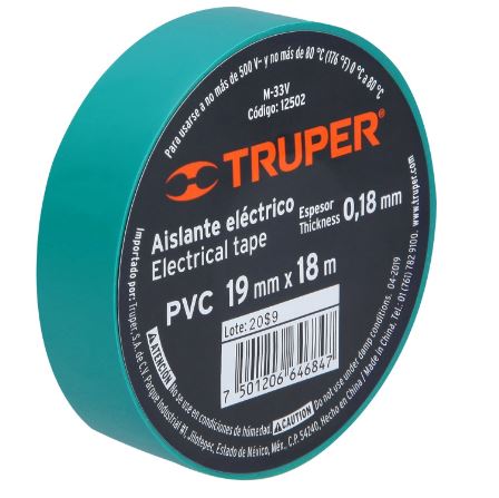 CINTA DE AISLAR 18M X 19MM