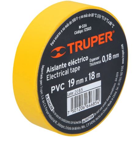 CINTA DE AISLAR 18M X 19MM