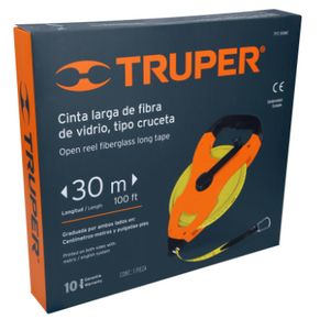 CINTA LARGA FIBRA DE VIDRIO, TIPO CRUCETA, 30 M 12646 P