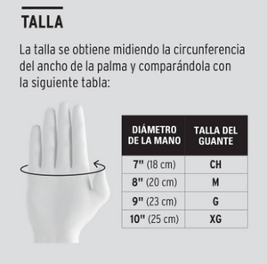 GUANTES DE POLIÉSTER CON PUNTOS DE PVC EN PALMA, MEDIANOS 12651 P