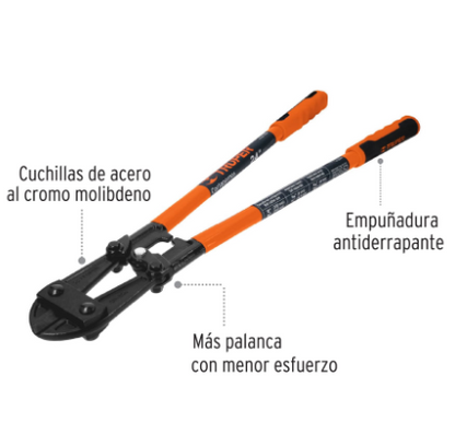 CORTAPERNOS PROFESIONAL DE 24'', TRUPER 12833 *