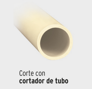 CORTADOR DE TUBO DE PVC, HASTA 1-5/8' TRUPER 12860 P