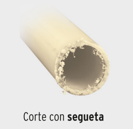 CORTADOR DE TUBO DE PVC, HASTA 1-5/8' TRUPER 12860 *
