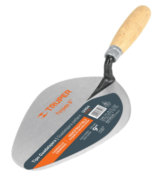 CUCHARA PARA ALBAIL 9'' FORJADA TIPO GUADALAJARA, TRUPER 12994 *