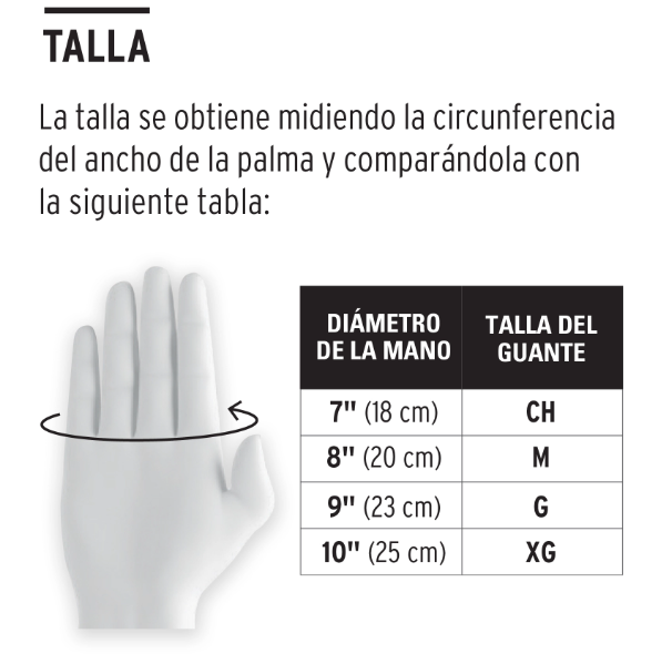 GUANTES DE NYLON RECUBIERTOS DE NITRICO, M, TRUPER 13294 *