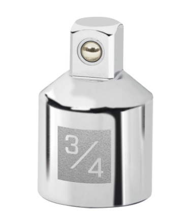 ADAPTADOR PARA MATRACA DE CUADRO 3/4' A CUADRO 1/2' 13424 *