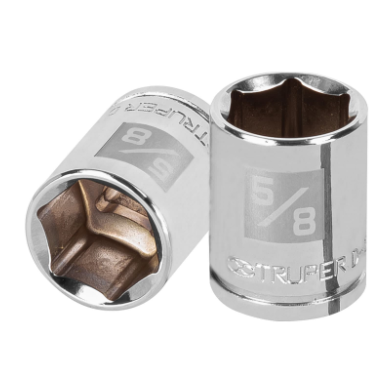DADO DE 5/8', 6 PUNTAS, CUADRO 3/8', TRUPER 13611 N