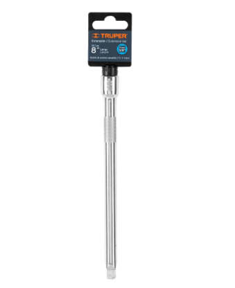 EXTENSIÓN DE 8'' PARA MATRACA, PARA DADOS CUADRO 3/8'' P