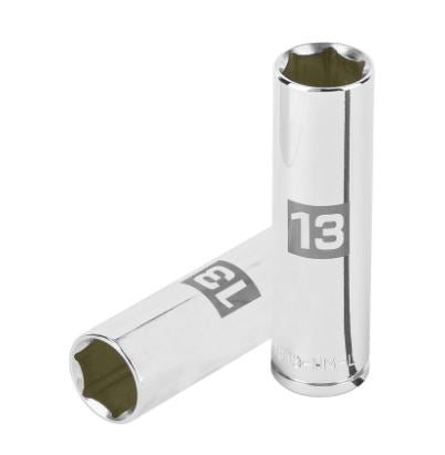 DADO LARGO DE 13MM, 6 PUNTAS, CUADRO 3/8'', TRUPER 13773 *