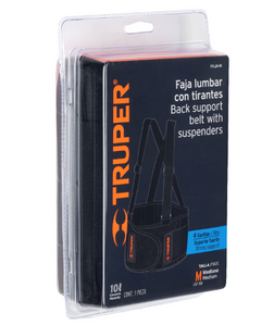 FAJA LUMBAR , TALLA M, TRUPER 14237 P