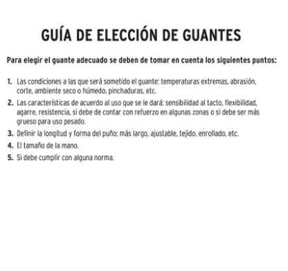GUANTES CARNAZA Y LONETA, USO LIGERO 14244 *