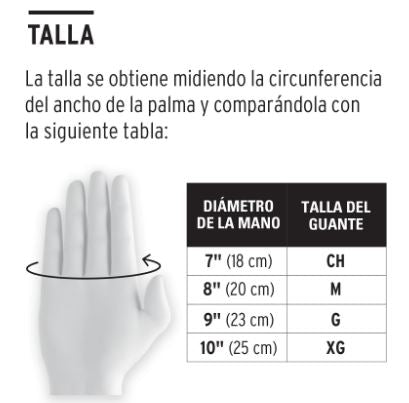 GUANTES DE LÁTEX PARA PINTOR, GRANDES, TRUPER 14267 N
