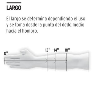 GUANTES DE LÁTEX PARA PINTOR, GRANDES, TRUPER 14267 N