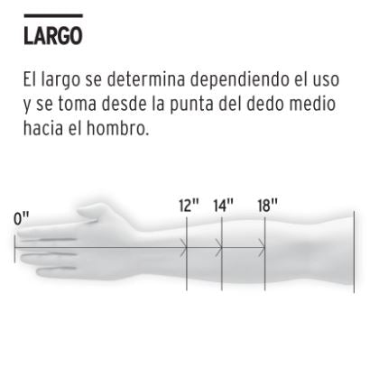 GUANTES DE NEOPRENO P/MANEJO DE QUÍMICOS, MEDIANOS, TRUPER 14270 *