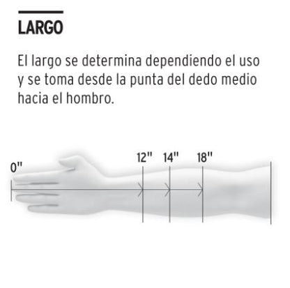 GUANTES DE NEOPRENO P/MANEJO DE QUÍMICOS, MEDIANOS, TRUPER 14270 *