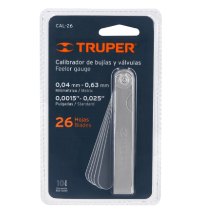 CALIBRADOR DE 26 STD / MM, TRUPER 14396 *