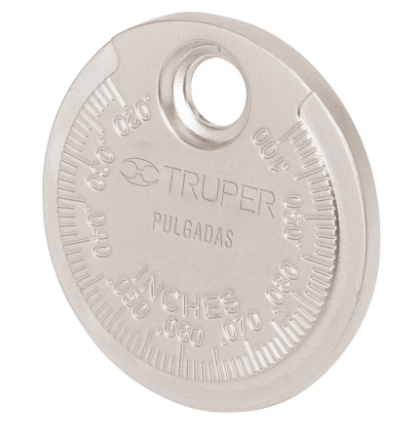 CALIBRADOR REDONDO PARA BUJÍAS, TRUPER 14398 N
