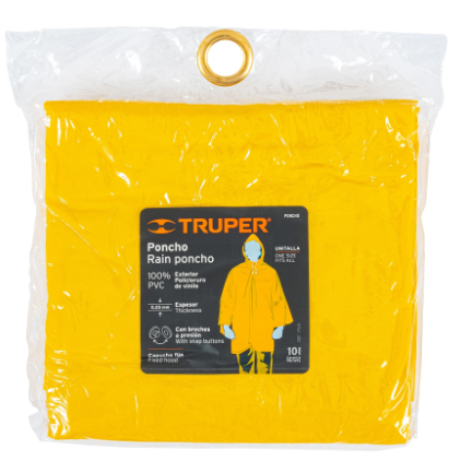 PONCHO O CAPAMANGA DE PVC, TRUPER 14412