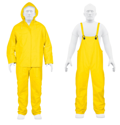 CONJUNTO IMPERMEABLE DOPLE CAPA, TALLA G, TRUPER 14419 P