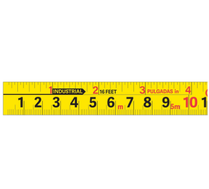 FLEXÓMETRO GRIPPER, CONTRA IMPACTO, 8 M CINTA 25MM 14579 *