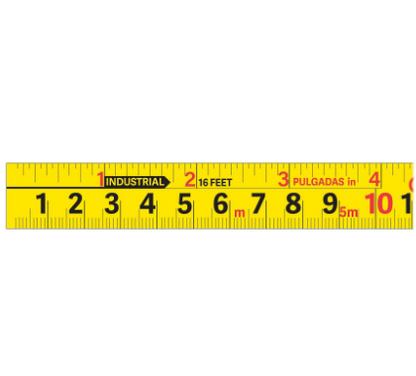 FLEXÓMETRO GRIPPER, CONTRA IMPACTO, 8 M CINTA 25MM 14579 *