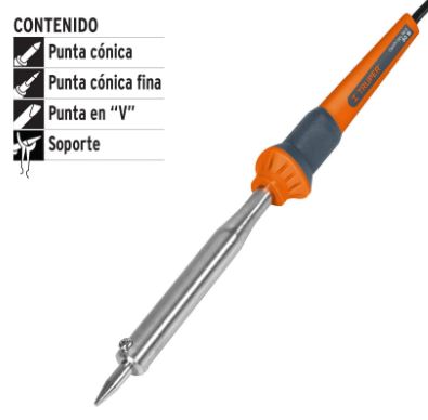 CAUTÍN 80W TIPO LÁPIZ PARA TRABAJO PESADO, TRUPER 14622 N