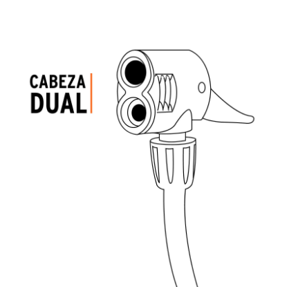 BOMBA MANUAL PARA INFLAR, 100 PSI 14863 *