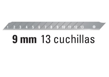 NAVAJAS DE REPUESTO PARA CUTTERS RETRACTILES