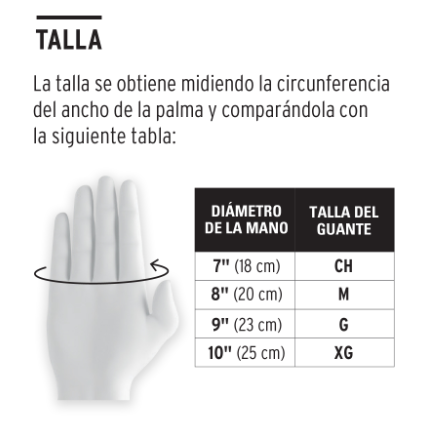 GUANTES DE POLIÈSTER RECUBIERTOS DE LATEX, CH TRUPER 15265 *