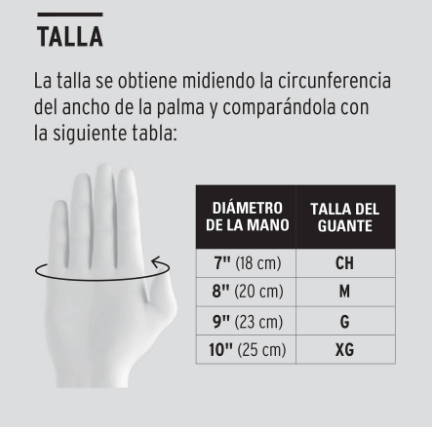 GUANTES DE POLIÉSTER RECUBIERTOS DE LÁTEX, MEDIANOS 15266 *
